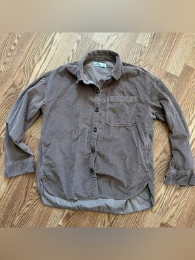 Hollister corduroy button down